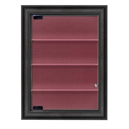 United Visual Products Outdoor Enclosed Combo Board, 42"x32", White Frame/Green & Apricot UVCB4232ODW-GREEN-APRICOT